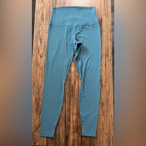 Lululemon Aligns 28” Desert Teal Size 10
